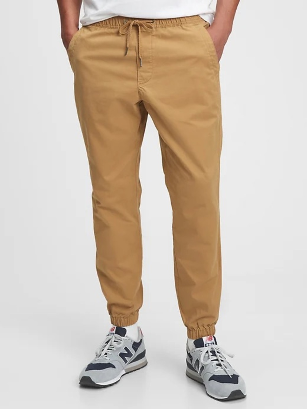 (MAROON) GAP GapFlex Essential Joggers
